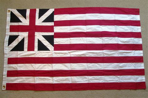Amazon.com : AES 3x5 Grand Union Embroidered Cotton Flag First American ...