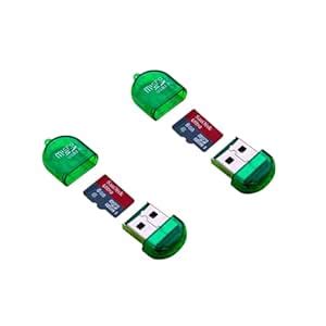 Technica Electronic USB Micro SD Card Readers Pack of 2(Assorted ...