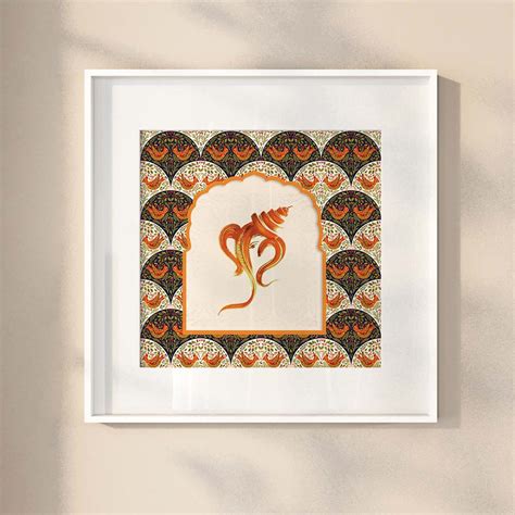 Krutik Lord Ganesha's Vastu Painting For Goodluck & Prosperity