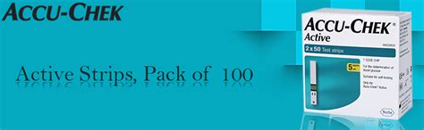 Buy Accu-Chek Active Test Strips (Box of 100) Online for Rs 1,625