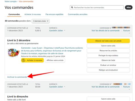 Commande Amazon 的图像结果
