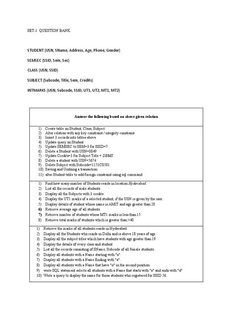 Image result for Bank SQL Questions