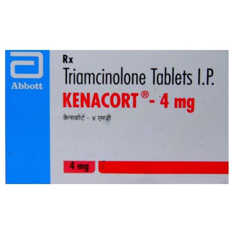 Kenacort-4 - Strip of 15 Tablets : Amazon.in: Health & Personal Care