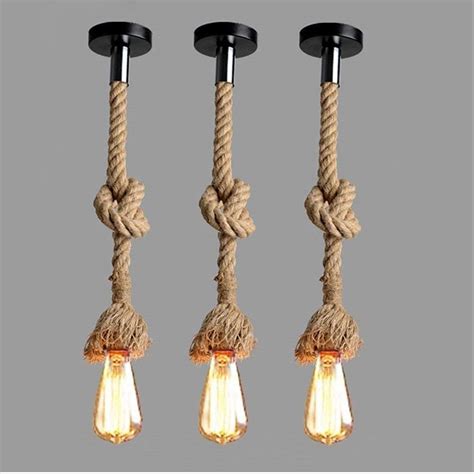 Buy Vednique Rustic Vintage Single Head Hemp Rope or Rassi Pendant ...