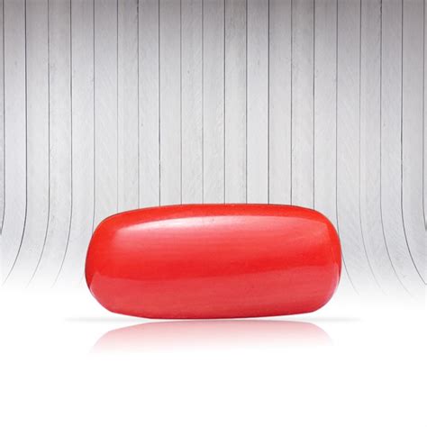 Red Coral (Munga) - Capsule - 3.65 caratt with Certificate