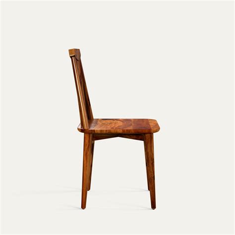 Craftsmill Polly Chair Set: Scandinavian Elegance in Solid Sheesham ...
