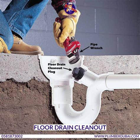 Floor Drain Cleanout - 0581873002 - Plumber Dubai