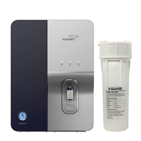 V-Guard RequPro True High Recovery RO UV UF Alkaline Water Purifier ...