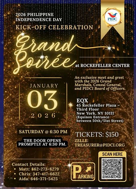 2026 PIDCI Grand Soiree "Philippine Independence Day Kick-off ...