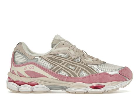 ASICS Gel-NYC crème/beige minéral/rose Homme - Style 1203A383-104 - FR