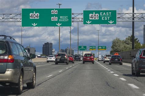 An Artistic Look at 401 Road Signs in Southern Ontario - It