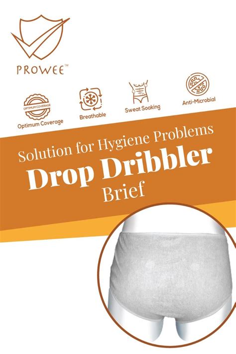 Prowee-D Drop Dribbler Microbe Protected Disposable Inner Wear Large ...