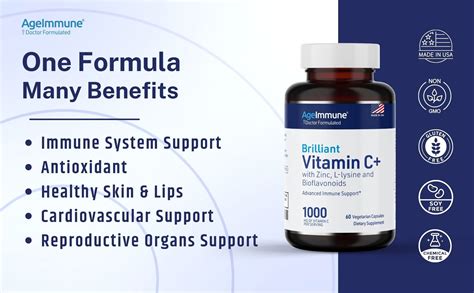 Brilliant C Vitamin Complex - AgeImmune® – Doctor-Formulated Nutritional Supplements