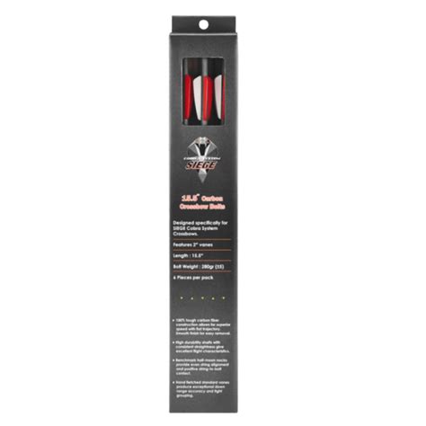 EK Archery Siege 300 Bolts - Pack of 6 – IndoArchery.com