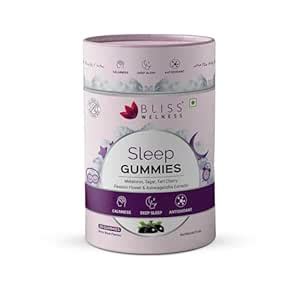 Bliss Welness Non-Addictive 10mg Valerian Root & Bilberry Extract ...