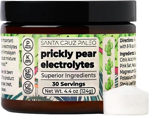 Amazon.com: Santa Cruz Paleo Electrolyte Powder Kiwi Lemonade with ...