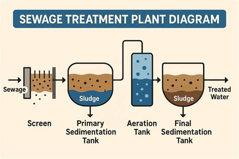 Sewage Treatment Plant Diagram