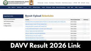 DAVV result 2026 link: देवी अहिल्या विश्वविद्यालय रिजल्ट 2026 हुआ जारी ...