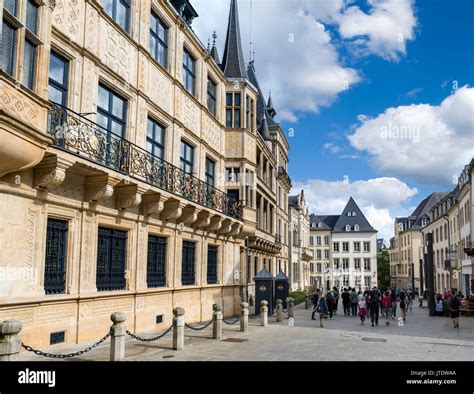 Grand Ducal Palace (Palais Grand Ducal) in the old town (Ville Haute ...