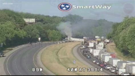 Driver killed in crash involving tractor-trailer on I-40 | wbir.com