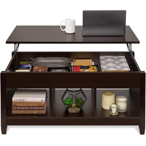 Buy Best Choice Products Lift Top Coffee Table Hidden Storage Coffee ...