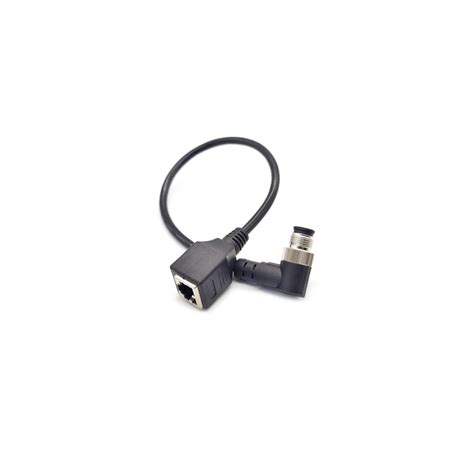 FOWIUNYE M12 4 Pin Male to RJ45 Connector Cable, M12 4 Pin A India | Ubuy