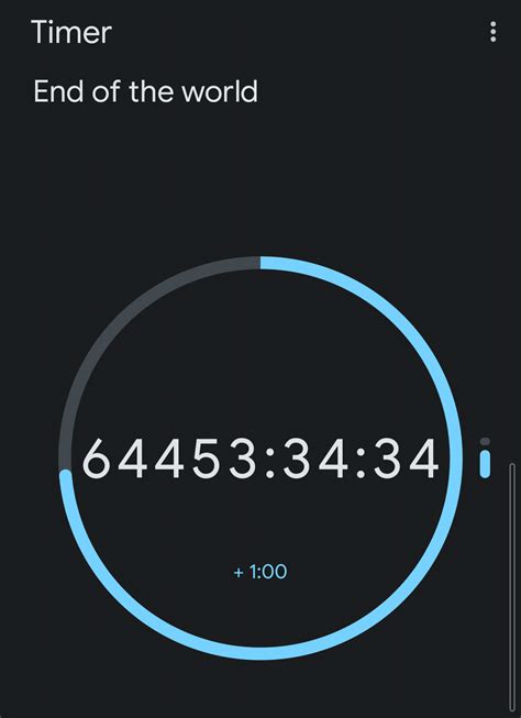 2 years ago I asked Google assistant to countdown to the End of the ...