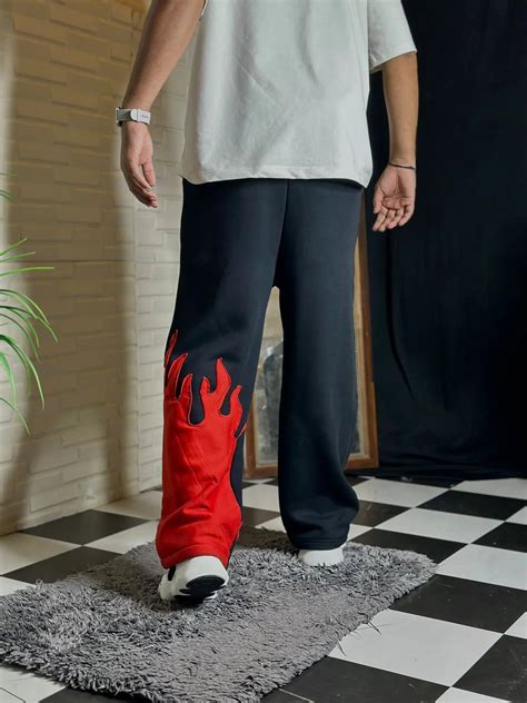 Fire Kick Bottom Cotton Pants – Bold, Flared, Unapologetically You ...