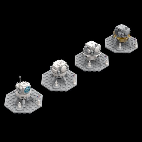 A 1:110 scale version of the 1962 Lunar Excursion Module design that I ...