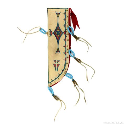 Joyce Growing Thunder - Assiniboine/Sioux Fogarty Parfleche Knife Shea