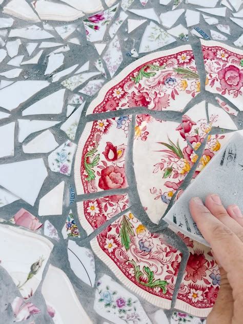 Image result for Mosaic Table Top Tutorial