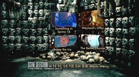 Image result for Alien 2003 DVD Menu