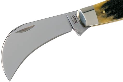 Case Pruner Hawkbill Olive Green Bone, Russell Jig, 13284, 61011 SS ...