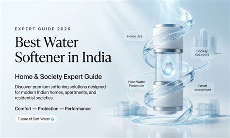 Best Water Softener in India: Home & Society Expert Guide (2026)