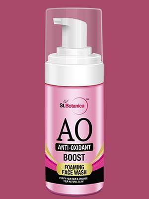 St.Botanica Anti Oxidant Boost Foaming Face Wash - With Vitamins A, C ...