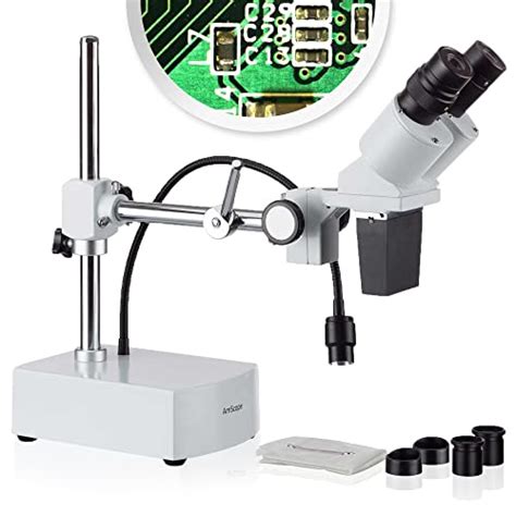AmScope SE400-Z Professional Binocular Stereo Microscope, WF10x and ...