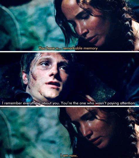 Quotes we wish were in the movie Katniss And Peeta, Peeta Mellark ...