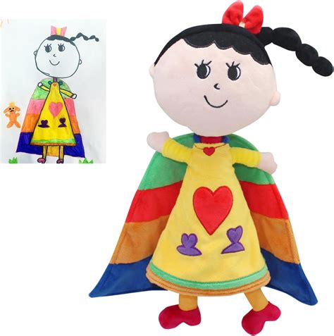 Handmade Custom Plush Toy from Child's Drawing | Kids Drawing India | Ubuy