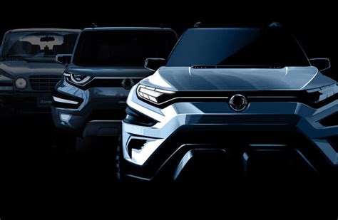SsangYong previews new seven-seat SUV ahead of Geneva Motor Show ...