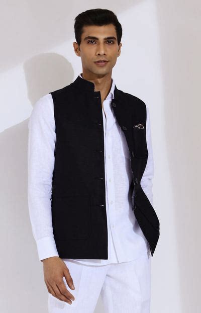 The Doppleganger Gray Nehru Jacket | Best Nehru Jacket For Men | Yell