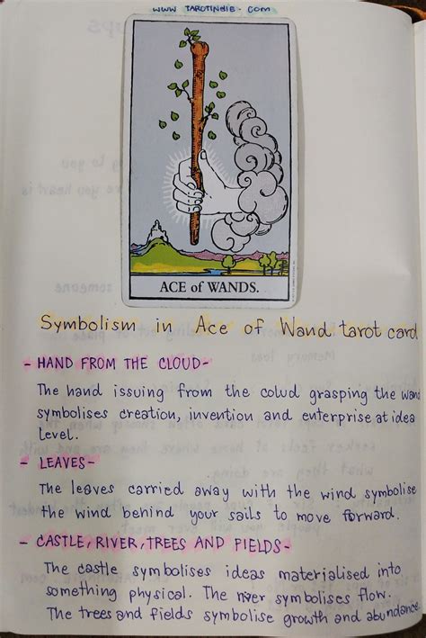 Ace of wands tarot card meaning for beginners learn to read tarot – Artofit - ace of wands tarot