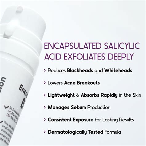 Salicylic Acid BHA Encapsulated Online | CosIQ
