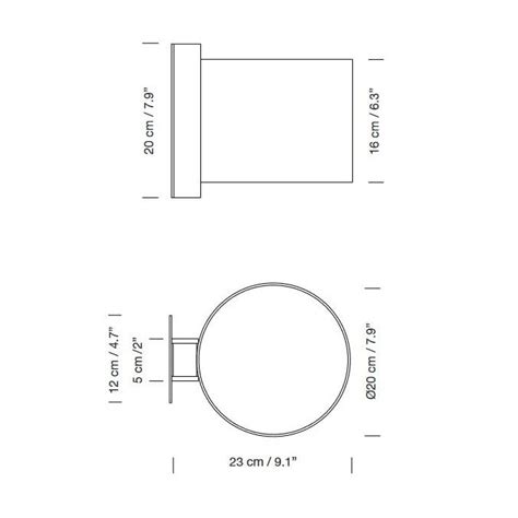 TMM Corto Hardwired Wall - Santa & Cole | Wall Sconces - USA & Canada