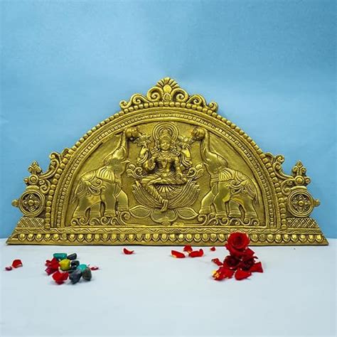 Buy PujaNPujari Gajalakshmi Wall Hanging-Lakshmi Idol for Home Door ...