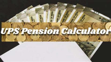 UPS Pension Calculations: Average basic pay at retirement Rs 90,000 ...