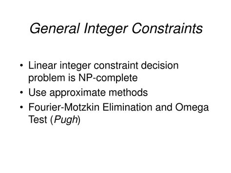 Image result for Logical Constraints Integer Programming