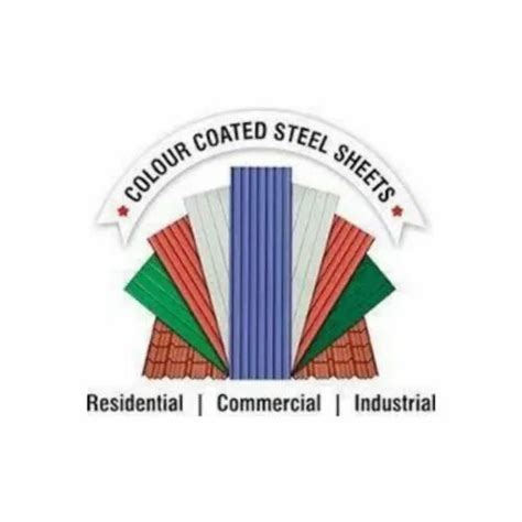 Roofing Sheets - Jsw Colouron+ Trapezoidal Profile Sheets Without Rib ...