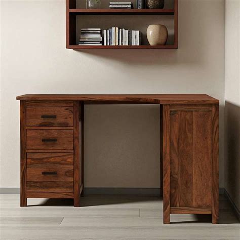 THE ATTIC Sheesham Solid Wood Study Table Price in India - Buy THE ...