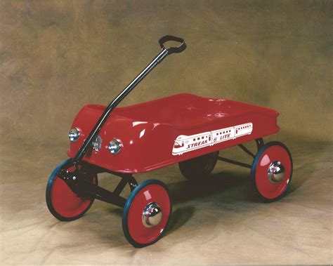 1934 Streak-O-Lite Coaster Wagon | Antique Radio Flyer Toy