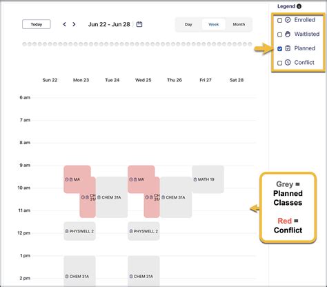 View & Edit Planned Classes | Student Services